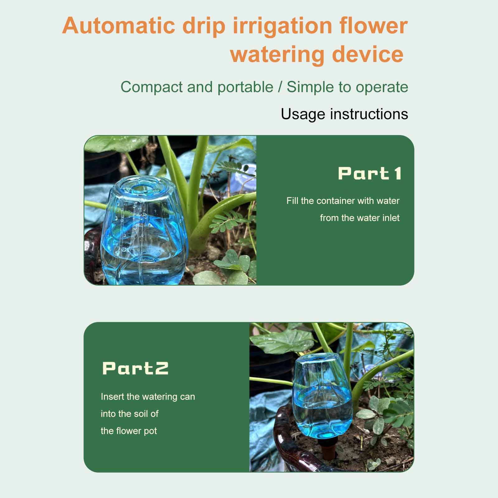 Plant Watering Globe - 1/4pcs Plant Self Watering Globes Automatic