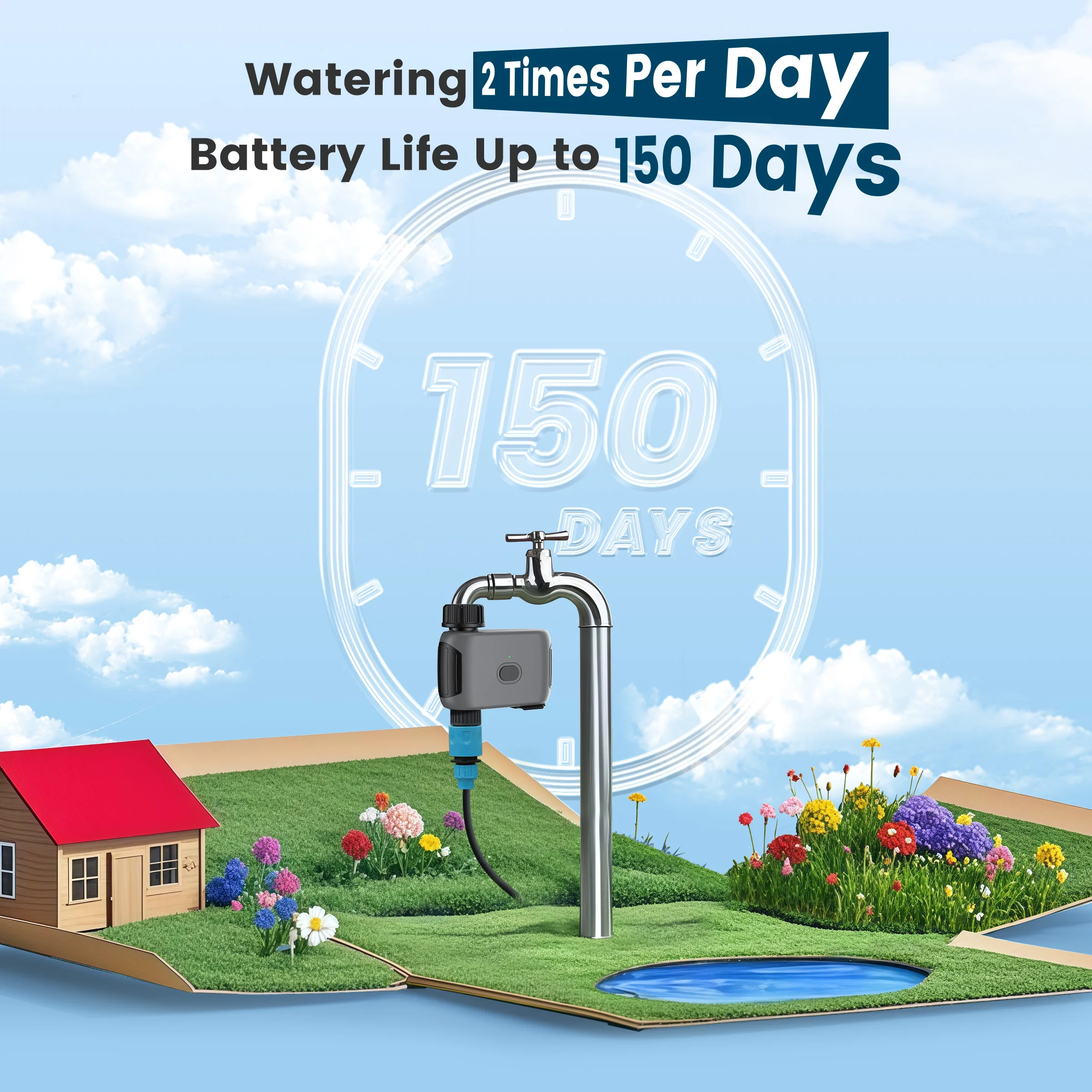 GIRIER Tuya Smart Water Timer  - Smart Garden Water Timer recensie en prijs