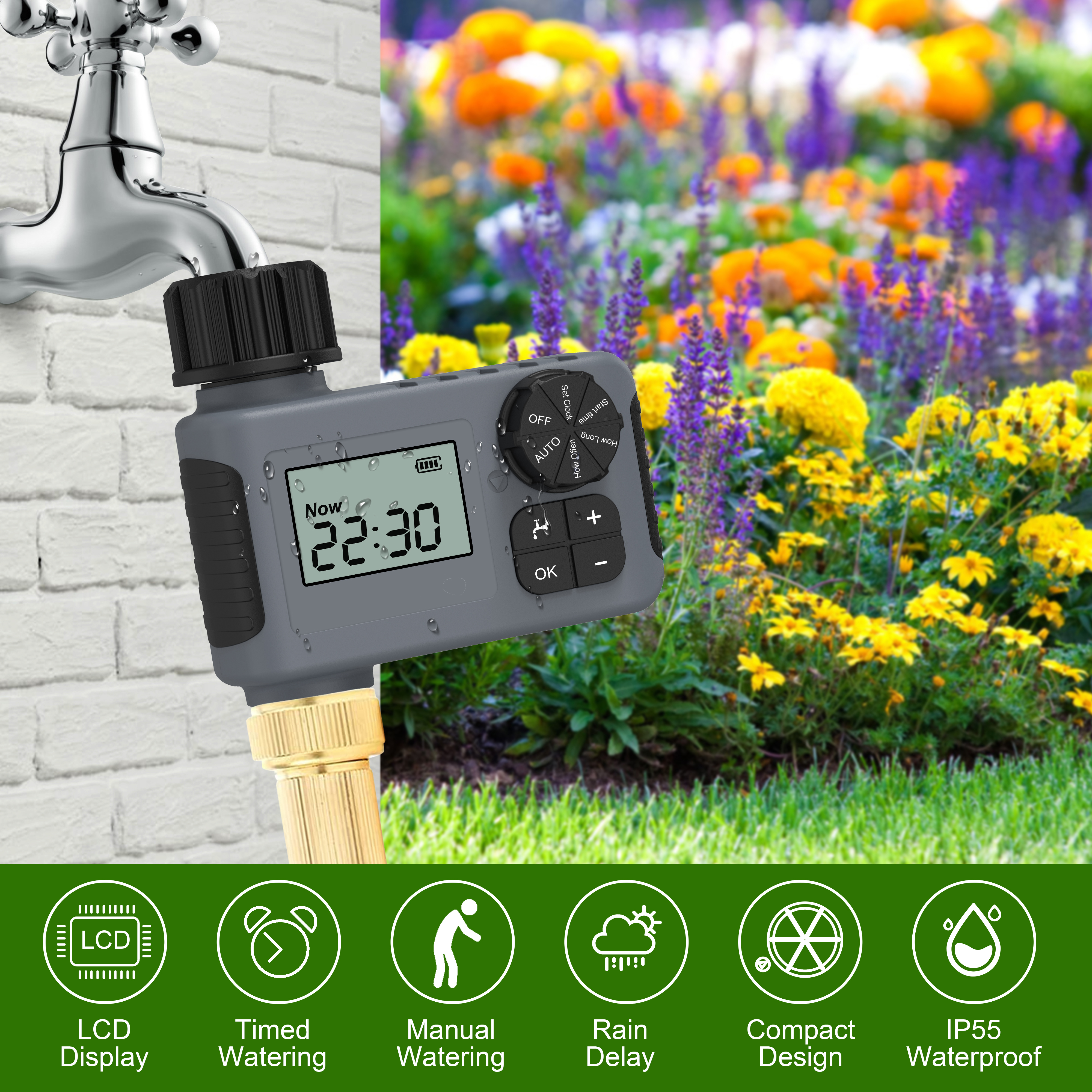Automatic watering timer intel - Smart Garden Water Timer recensie en prijs