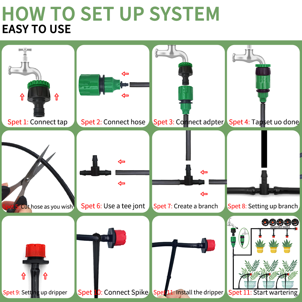 Micro Drip Irrigation System P - Smart Garden Project recensie en prijs