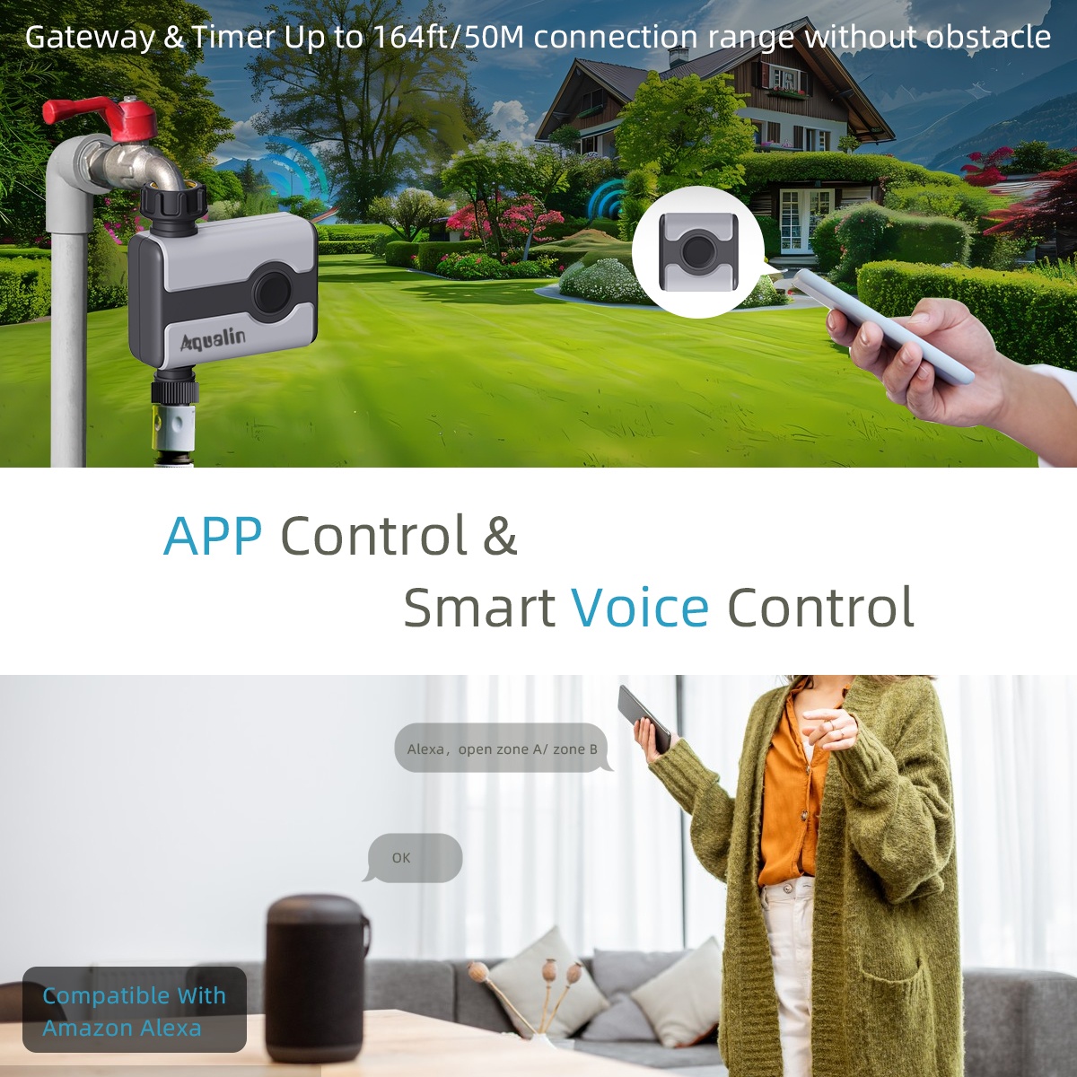 Aqualin WiFi Water Timer Tuya  - Smart Garden Iot recensie en prijs
