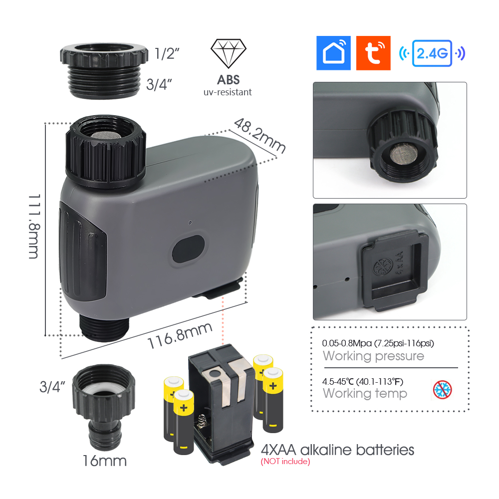 2.4GHz Wifi Timer Misting Cool - Smart Garden Iot recensie en prijs