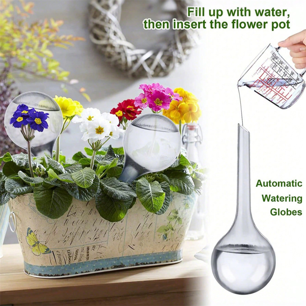 10PCS Watering Globe Clear Aut - Plant Watering Globe recensie en prijs