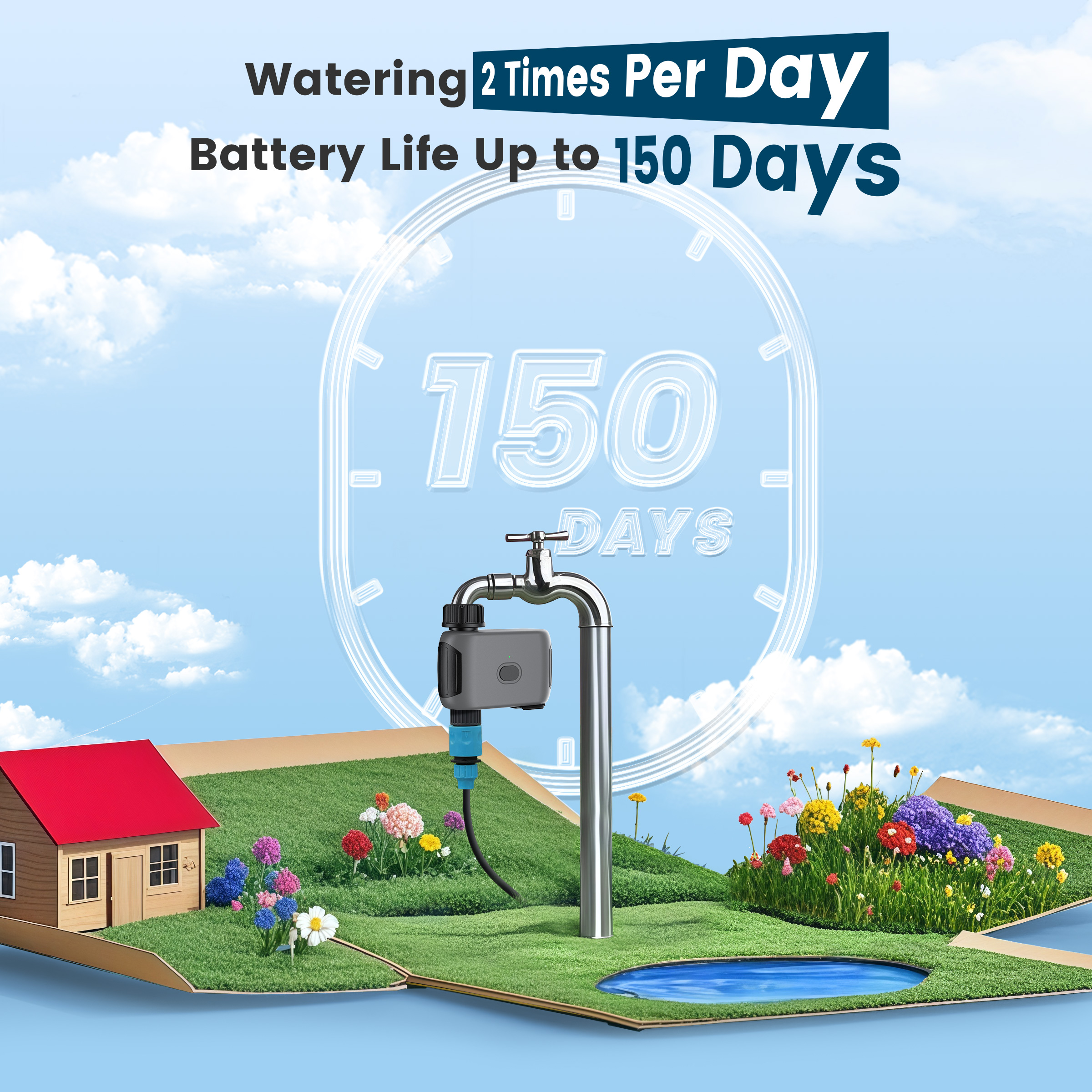 GIRIER Tuya Smart Water Timer  - Smart Garden Iot recensie en prijs