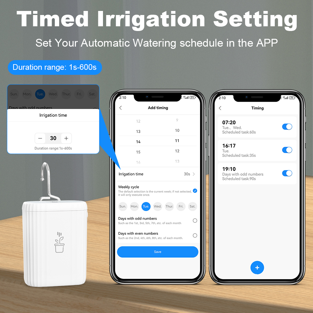 Tuya WiFi Smart Drip Irrigatio - Smart Garden Project recensie en prijs