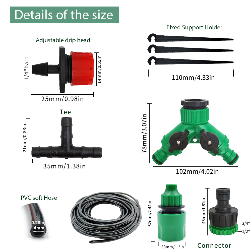 Greenhouse 15M-30M DIY Drip Ir - Smart Garden Project recensie en prijs