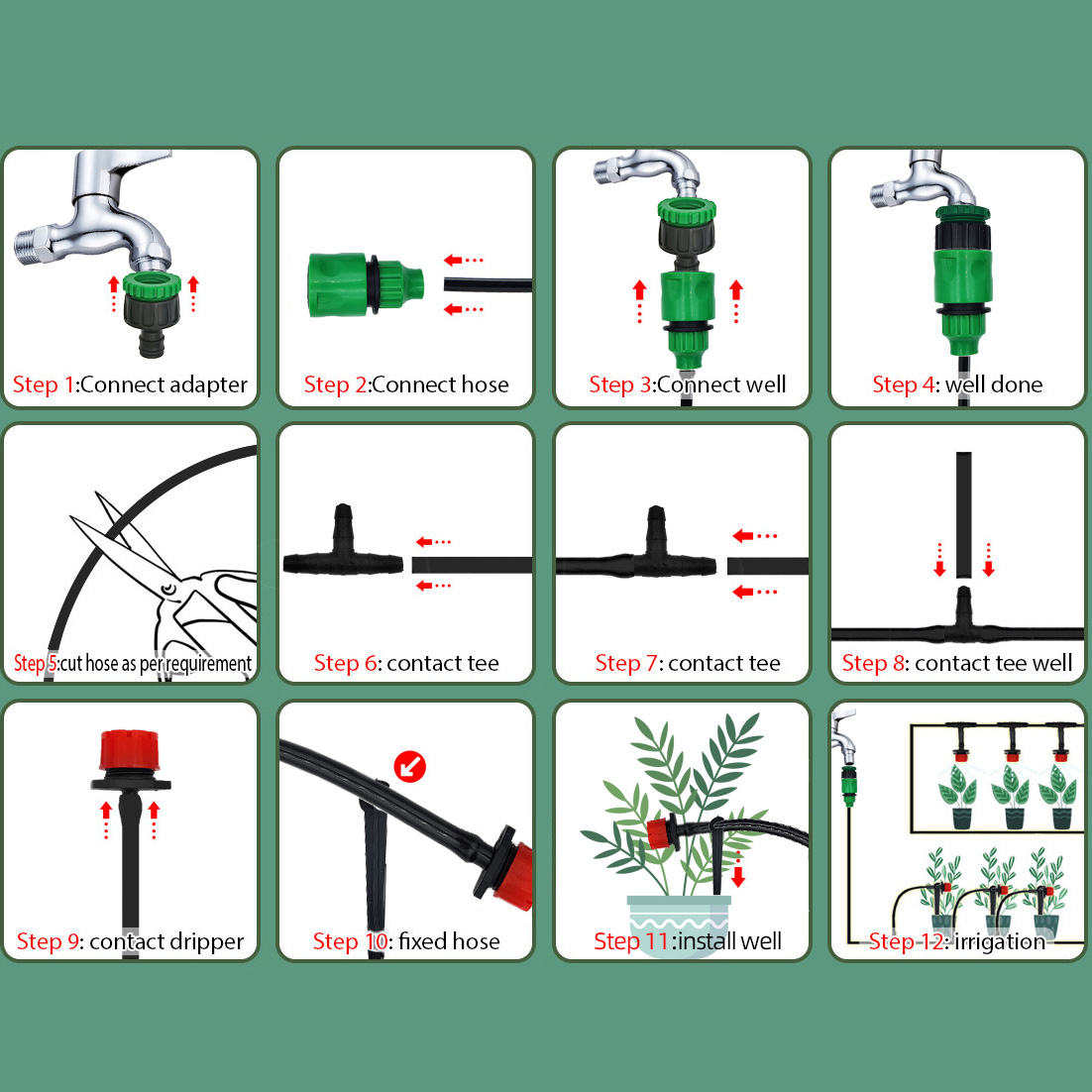 Greenhouse 15M-30M DIY Drip Ir - Smart Garden Project recensie en prijs