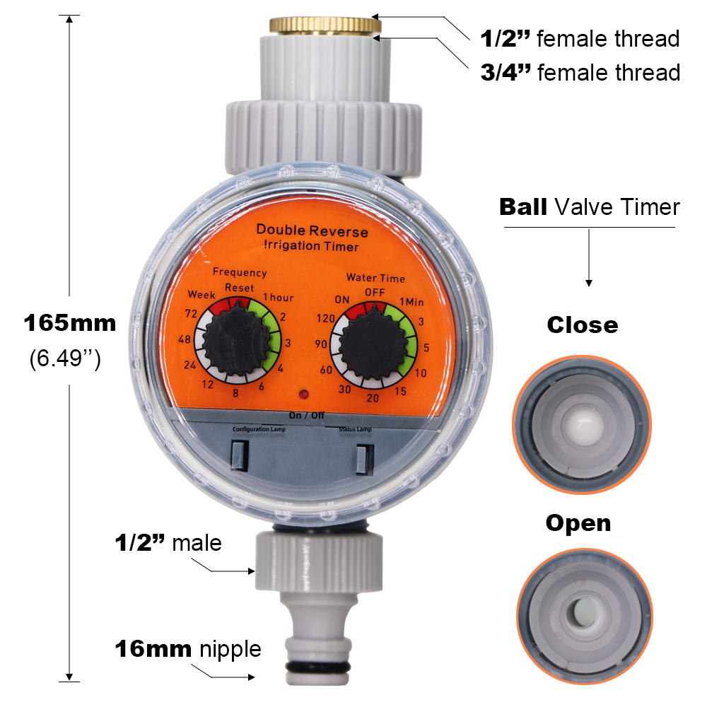 MUCIAKIE Ball Valve Garden Wat - Smart Garden Water Timer recensie en prijs