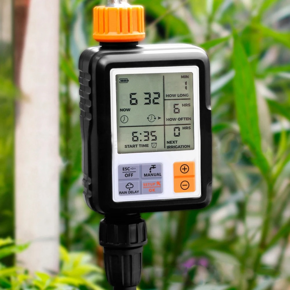 Electronic Garden Water Timer, - Smart Garden Water Timer recensie en prijs