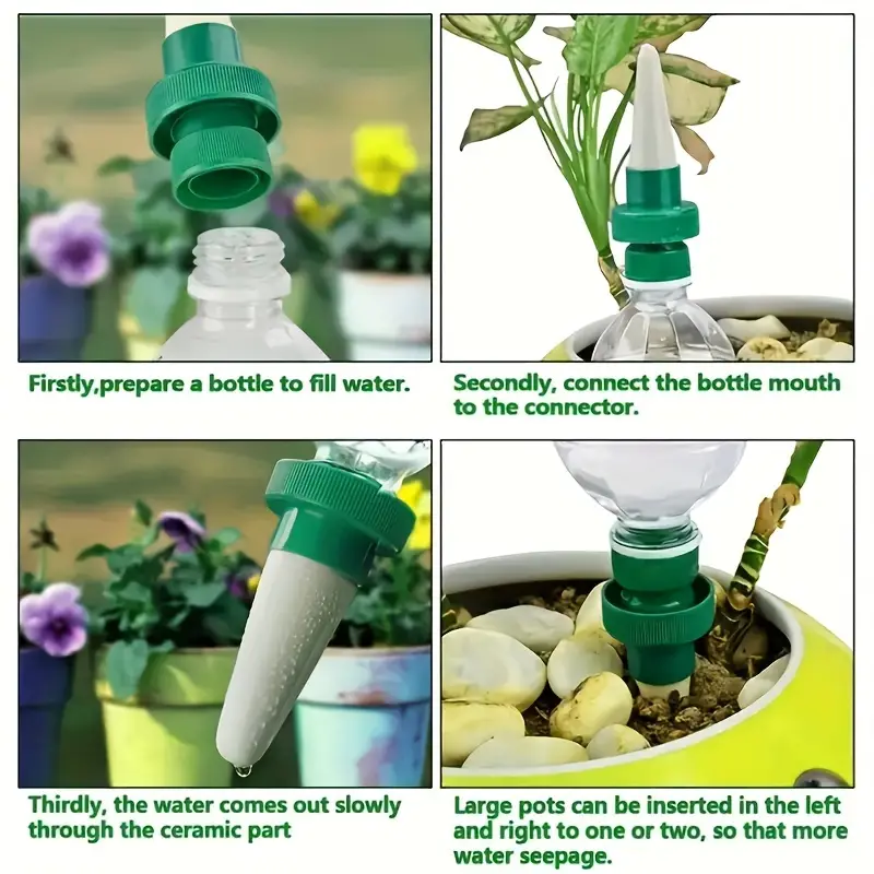4Pcs Automatic Plant Drip Irri - Smart Garden Project recensie en prijs