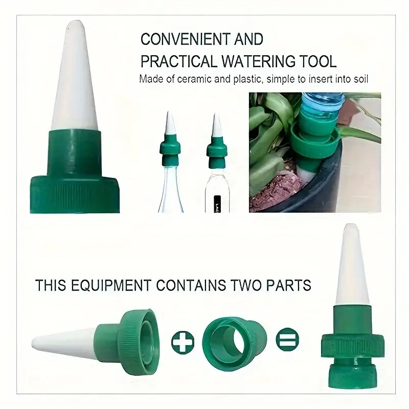 4Pcs Automatic Plant Drip Irri - Smart Garden Project recensie en prijs