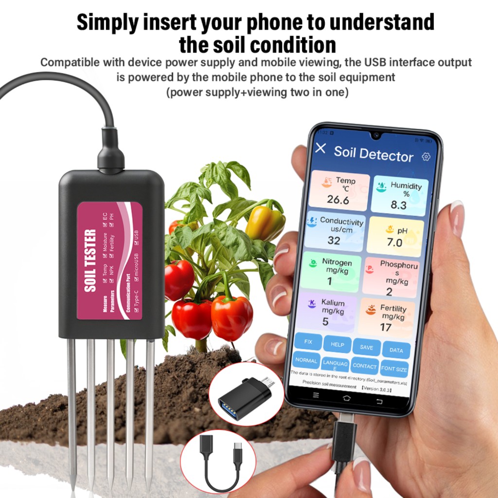 8-in-1 Soil Tester NPK PH Mete - Smart Garden Test recensie en prijs