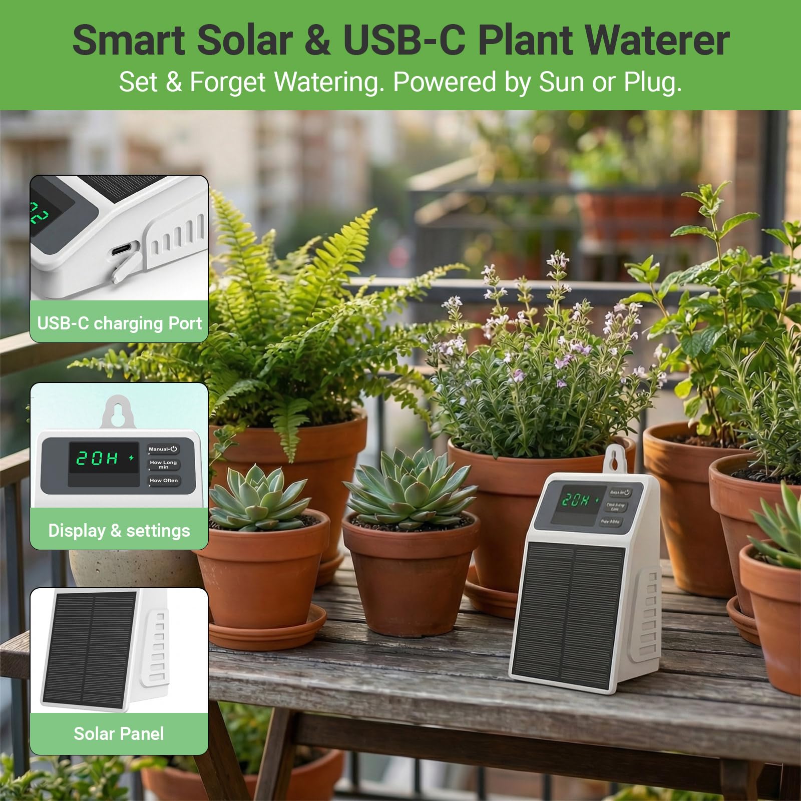 Upgraded Solar Drip Irrigation - Smart Garden Project recensie en prijs