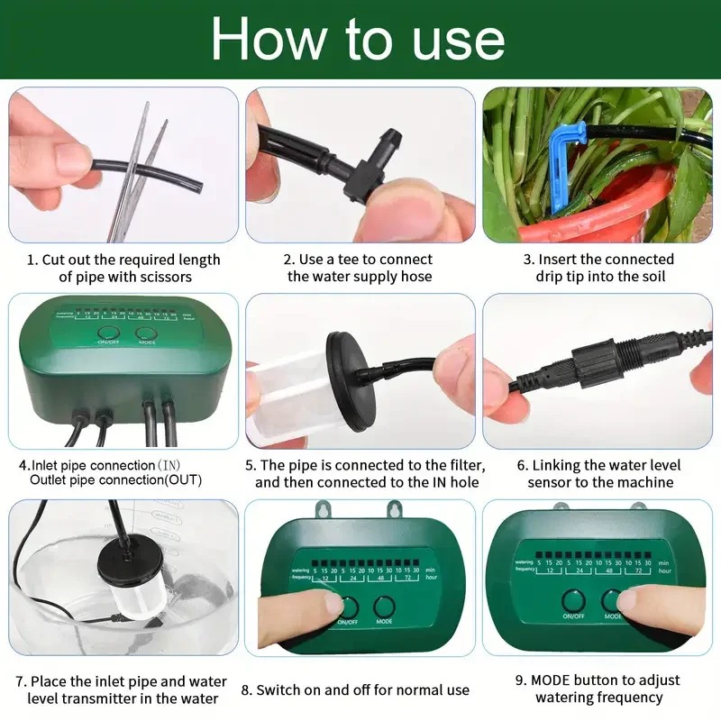 Solar Intelligent Irrigation K - Smart Garden Watering recensie en prijs