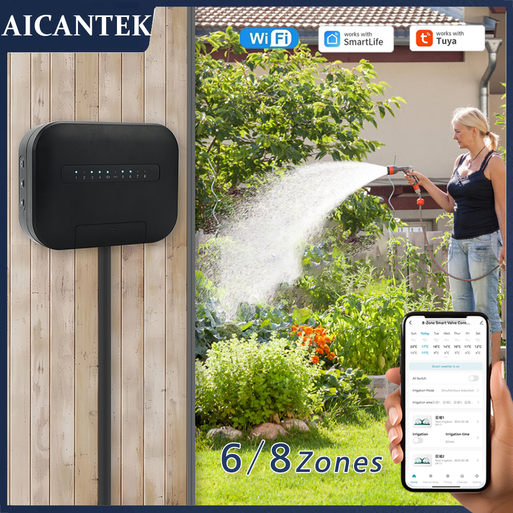 8 Zones Wifi Tuya Smart Garden - Smart Garden Water Timer recensie en prijs