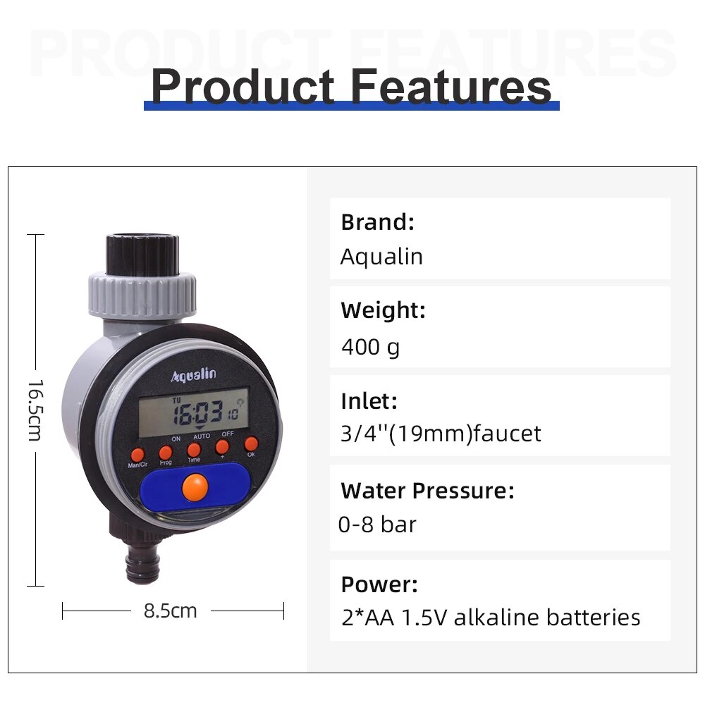 Automatic LCD Display Watering - Smart Garden Water Timer recensie en prijs