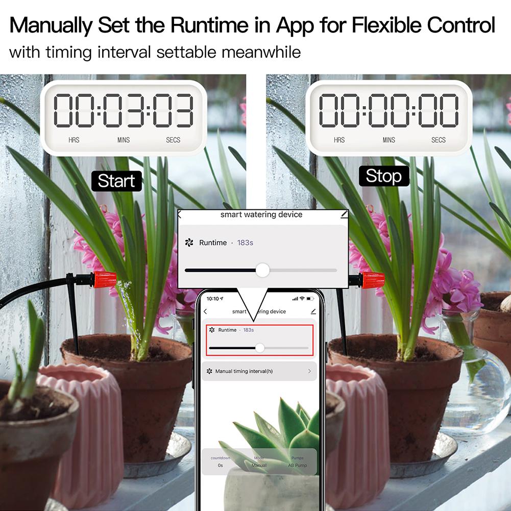 WiFi Tuya Smart Watering Machi - Smart Garden Watering recensie en prijs