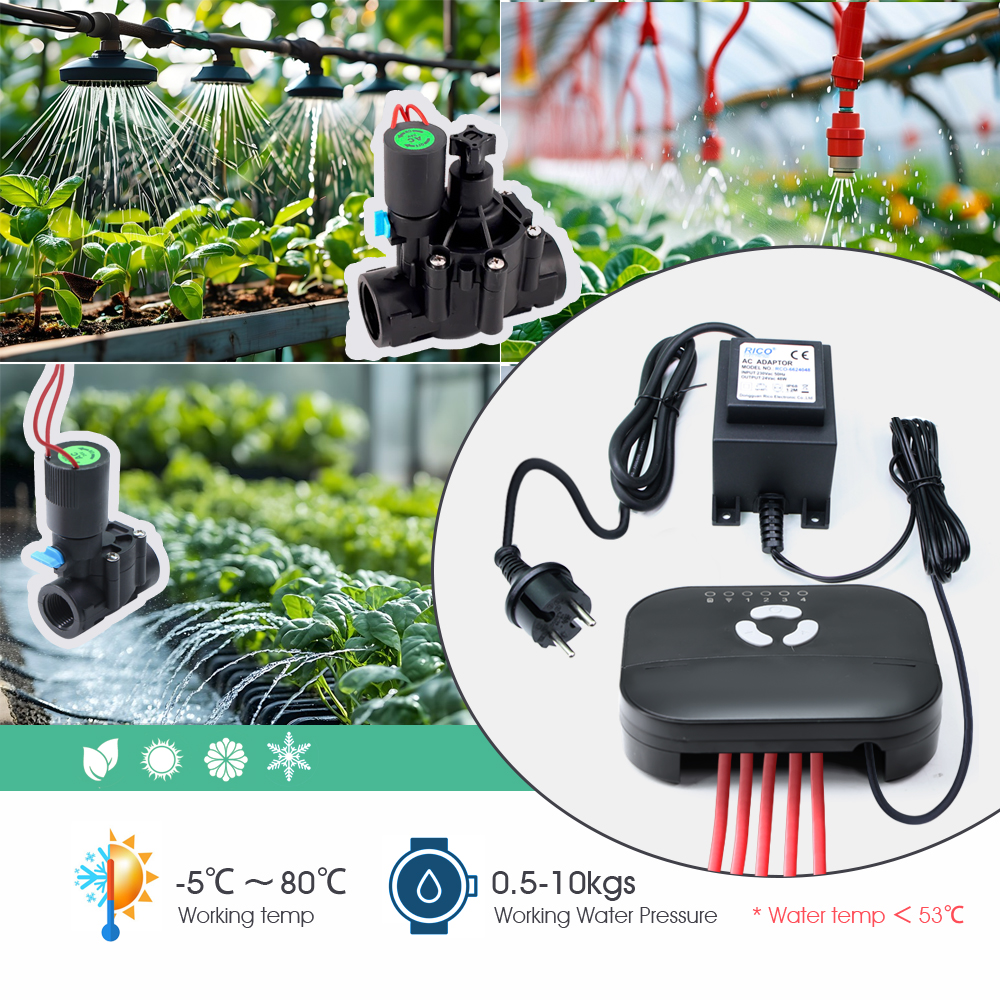 Garden Hose Solenoid Valve Con - Smart Garden Water Timer recensie en prijs