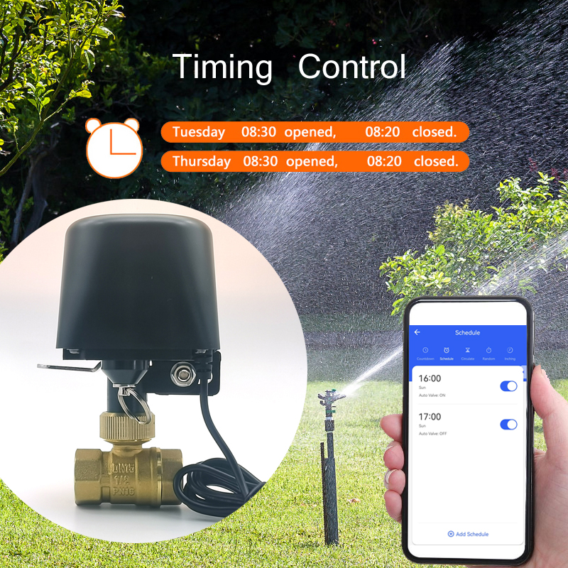 Tuya WiFi or Zigbee Water Valv - Smart Garden Water Timer recensie en prijs