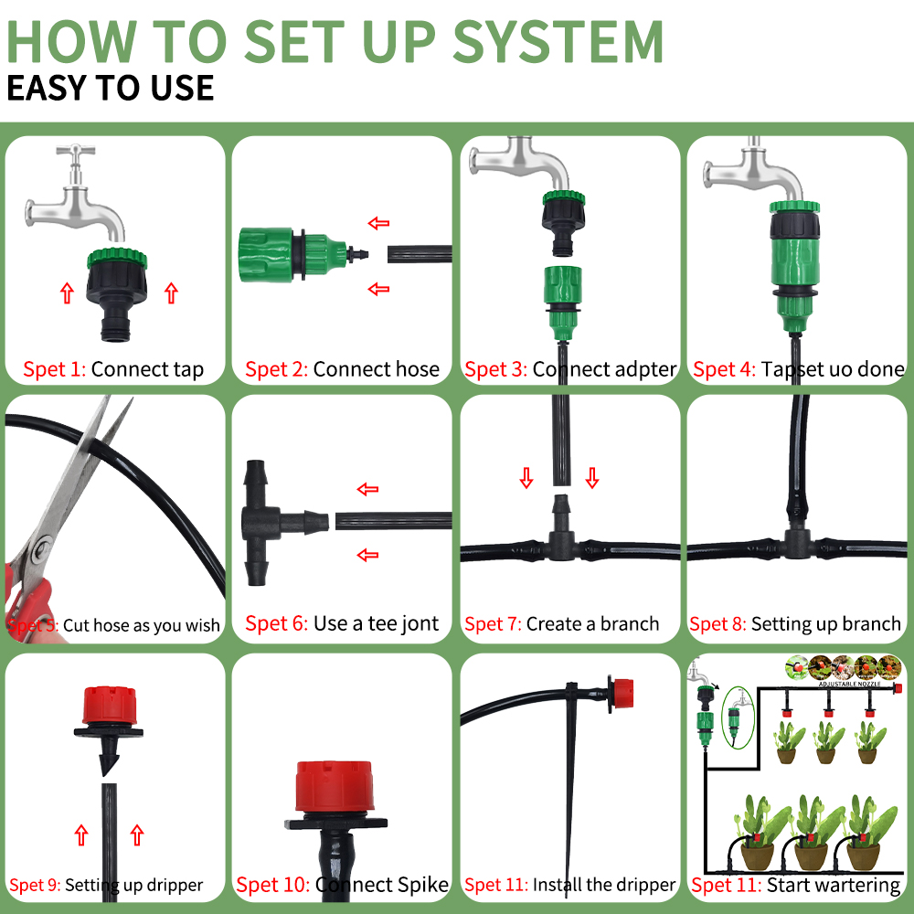 Micro Drip Irrigation System P - Smart Garden Project recensie en prijs
